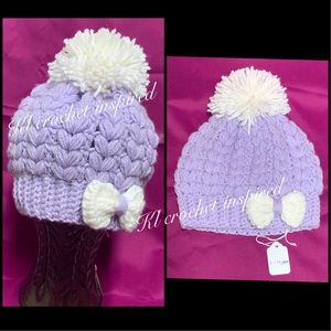 Light purple Handmade crochet hat